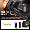Tire Inflator Portable Air Compressor For Car Bike Motor Ball 12V Small Air Pump 150 PSI 38L/min With LCD Display