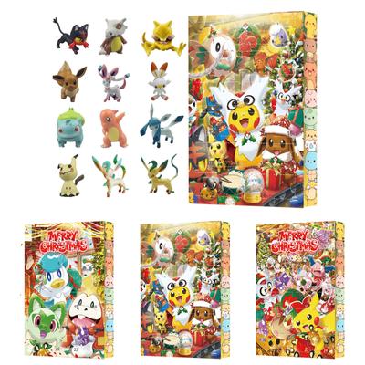 Pokémon Pokémon Noel Advent Takvimi Kutusu Pokémon Pet Noel Kutusu 24 adet