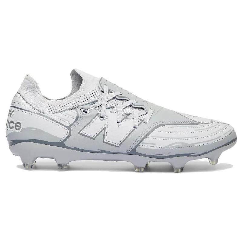 New Balance Furon v7 Pro Unisex Gray White FG Soccer Shoes SF1FGD7