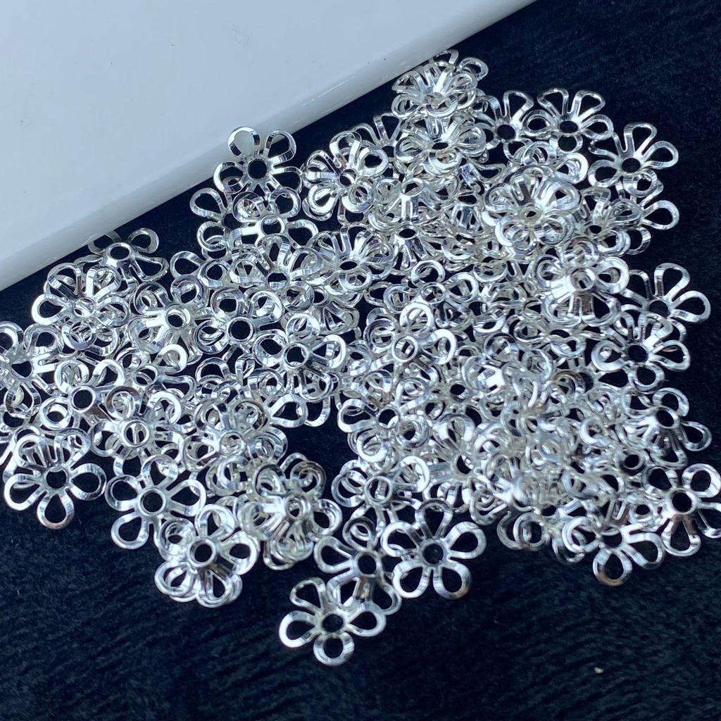 Five-Petal Flower Calyx Crystal Beads for DIY Jewelry and Accessories