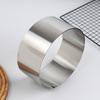 Stainless Steel 6-8Cm Adjustable Telescopic Mousse Ring Circle Mold Rustproof With Scale Round Cake Rings Reusable Baking Tool
