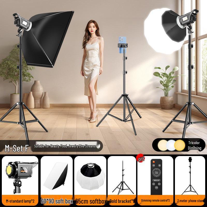LED Studio Lighting for Live Streaming, Photography, and Portraits