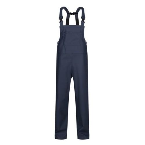 Calça masculina Regatta Stormflex com babador e cinta XXL-3XL azul-escuro