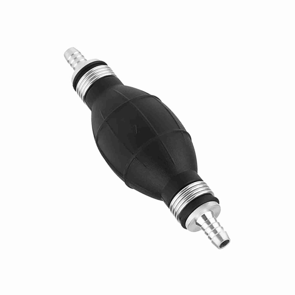 Rubber Fuel Transfer Vacuum Fueling Line Hand Primer Pump Accessory (10mm)