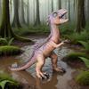 Large Soft Rubber Dinosaur Egg Model: T-Rex, Triceratops, Velociraptor & Pterodactyl Sounding Ornament Toy