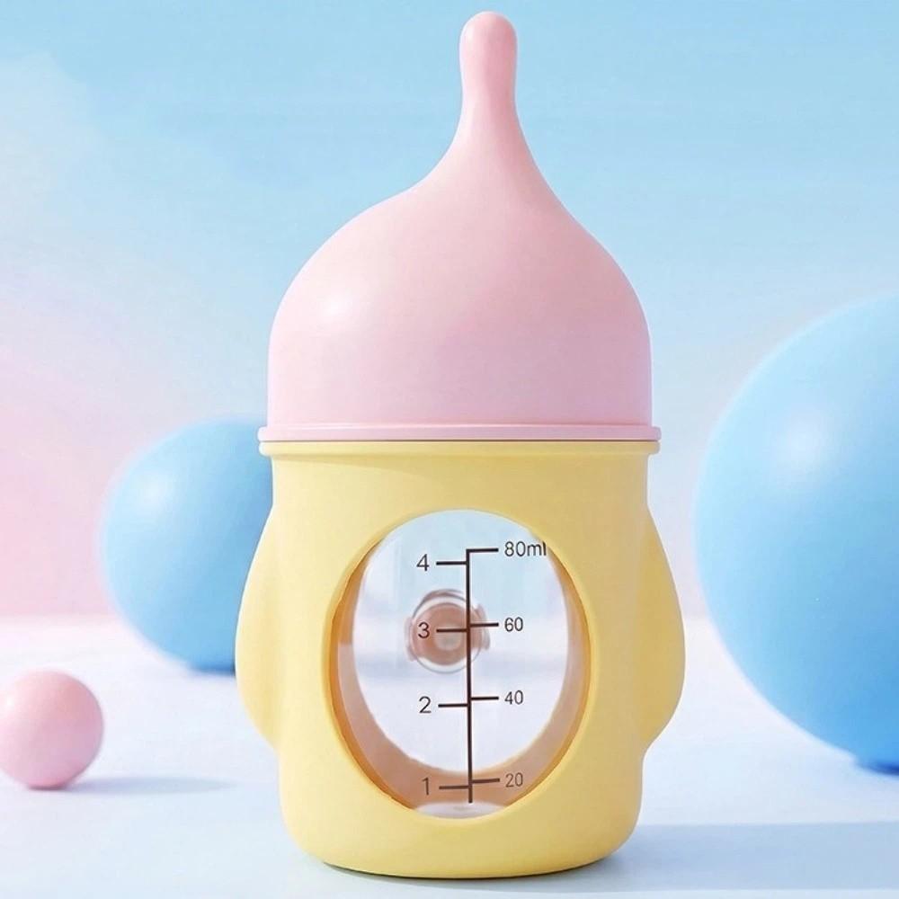 Visible Scale Pet Milk Bottle Silicone Nipple Pet Feeding Bottle Cat Feeding Bottle Newborn Puppy