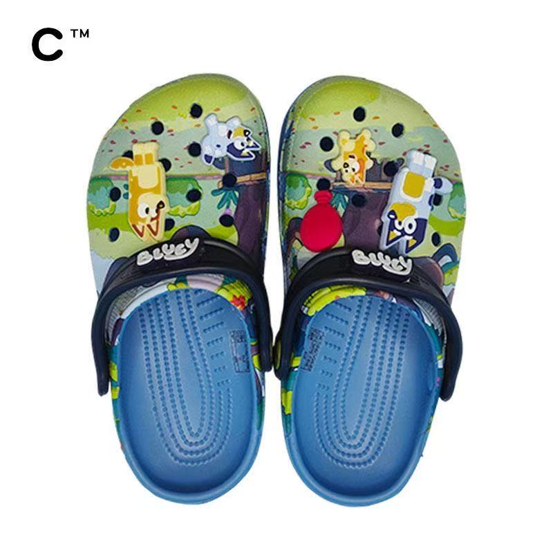 

Crocs Browie Kids Shoes Unisex Slippers 36-37(M4W6) синий