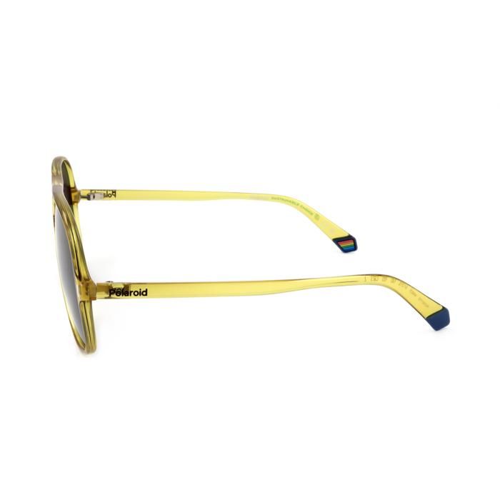 Lunettes de soleil - Polaroid - 6217-S - Couleur Jaune 40G - Verres gris polarisés - Calibre 57