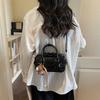 Fashionable Compact Square Handbag for Women Simple Shoulder Bag Crossbody Ideal for Commuting And Casual Use