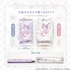 LEC Femia Flushable Delicate Wet Wipes, 10 Sheets X 3 Packs (My Melody & Kuromi), Chamomile Scent