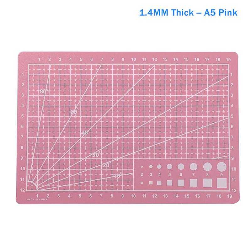 A4 A5 Solid Color Multi-Color Cutting Mat Sewing Mat Single-Sided Craft Pad Fabric Sewing And Making Cutting Board Diy Art Tool