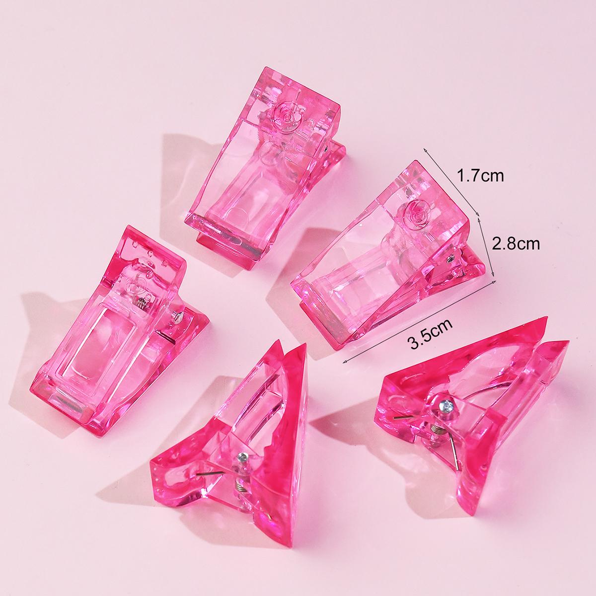 

96 шт. Стилет Гроб Прозрачные Двойные Формы Накладные Типсы Форма для Быстрого Наращивания Гелем Инструменты для Нейл-Арта Полное Покрытие Формы для Наращивания Ногтей Топ