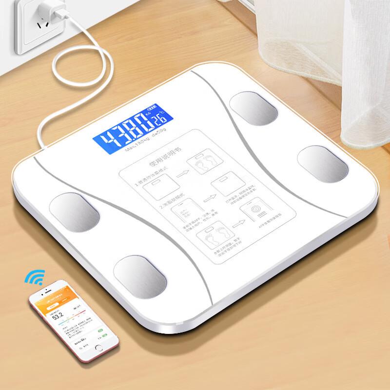 Jinmiao USB Rechargeable Smart Body Fat Scale