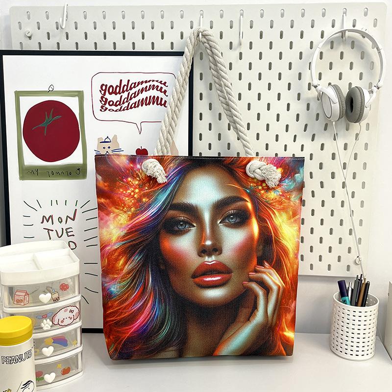 Single-shoulder Bag Women's Bag Hand-held Student Shopping Bag