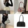 Chic 2024 Street Style Pu Leather Tote Bag Versatile Casual Shoulder Bag For Women
