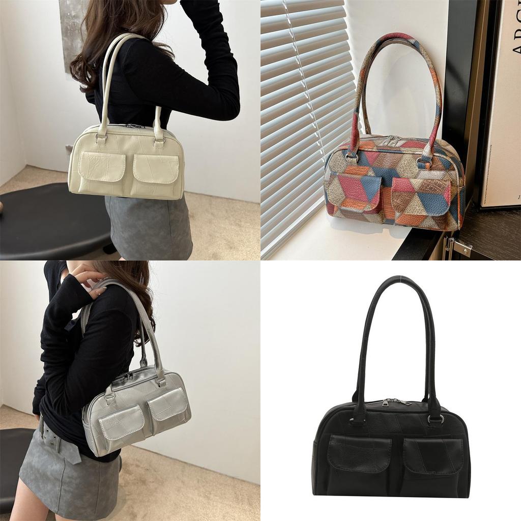 Trendy 2024 Fashionable Simple Handbag Stylish Korean Casual Tote Bag For Women