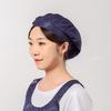 Women's Hair-Resistant, Stain-Proof Sleeveless Apron with Hat - Solid Color and Embroidered Design