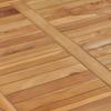 Garden Dining Table 80 x 80 x 80 cm Solid Teak Wood