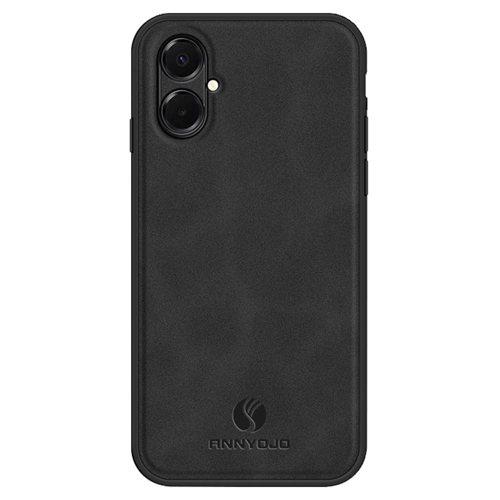 ANNYOJO For Samsung Galaxy A07 4G Case PU Leather+PC+TPU Anti Drop Phone Back Cover