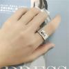 8MM Ladies Cartoon Smile Face Rings Jewelry