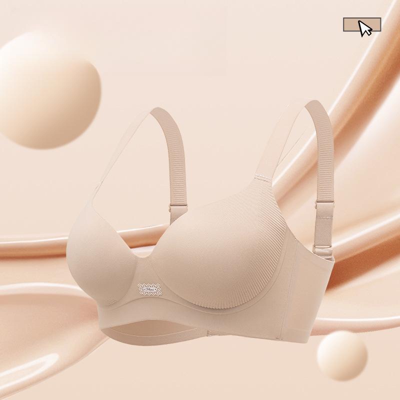 Invisible Bra Women's Lactation Lingerie Women's Traceless Bra Lift Soft Support Bra Push Up Bra