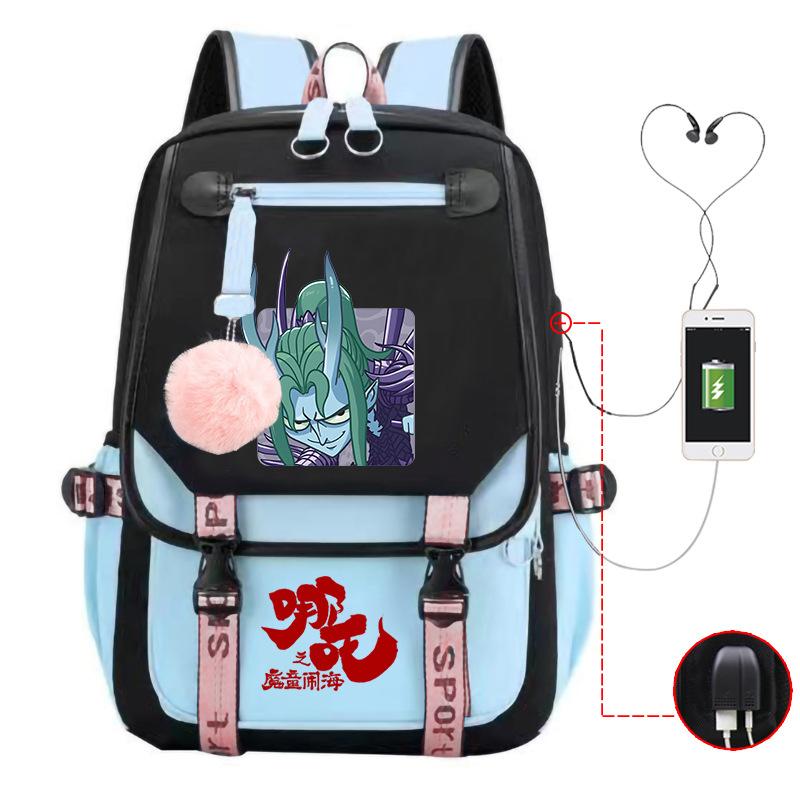 Movie Shengong Leopard Shiji Empress Cartoon School Bag Primary and Secondary School School Bag Large Capacity Campus Versatile Leisure Backpack