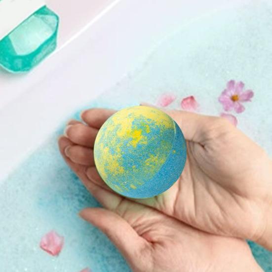 6Pcs/Set Salt Bath Bombs Ocean Starfish Shell Love Heart Duck Essential Oils Fizzies Balls Moisturizing Dry Skin Shower Ball Spa Birthday Gift for