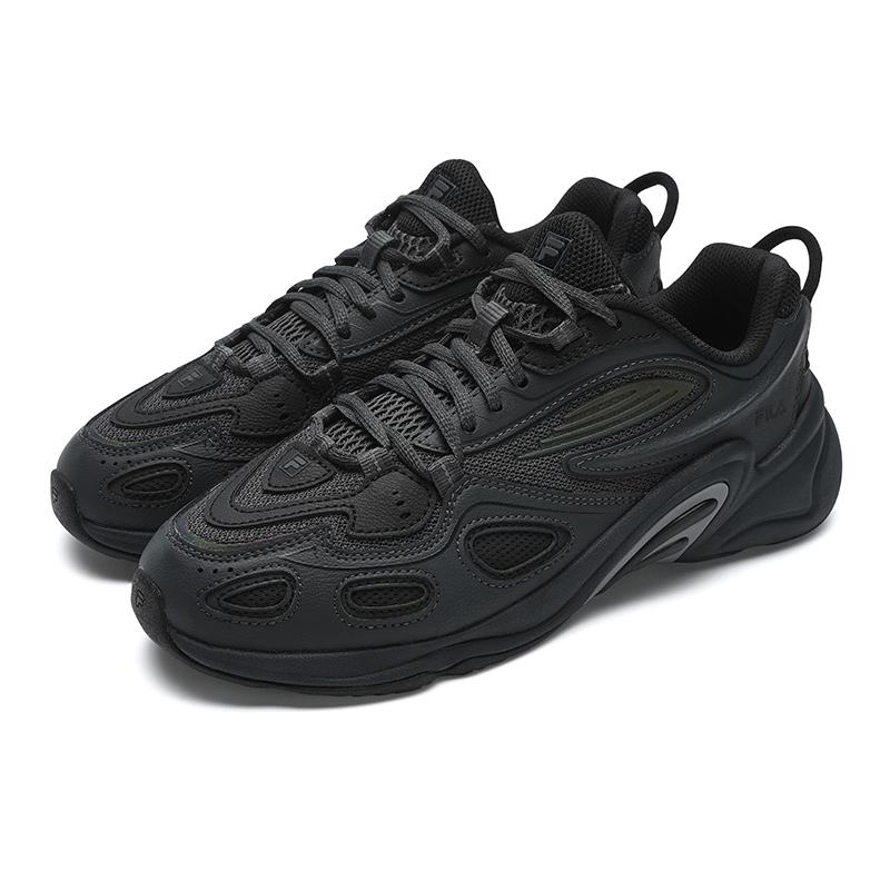 FILA Blur 2025 Fashion Classic Comfortable Versatile Supportive Lightweight Low-Top Casual Shoes Women sneaker Shadow-Black Gray F12W532120FDB