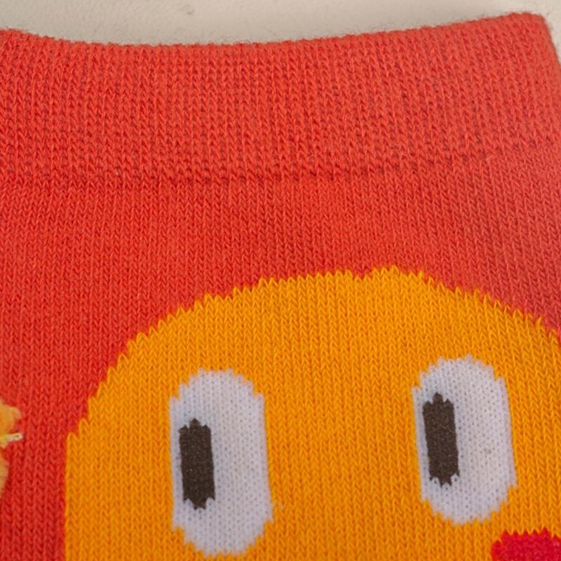 Magnetic Hand Holding Middle Calf Socks Funny Cartoon Food Themed Hamburger Hot Dogs Print Crazy Design Socks for Women