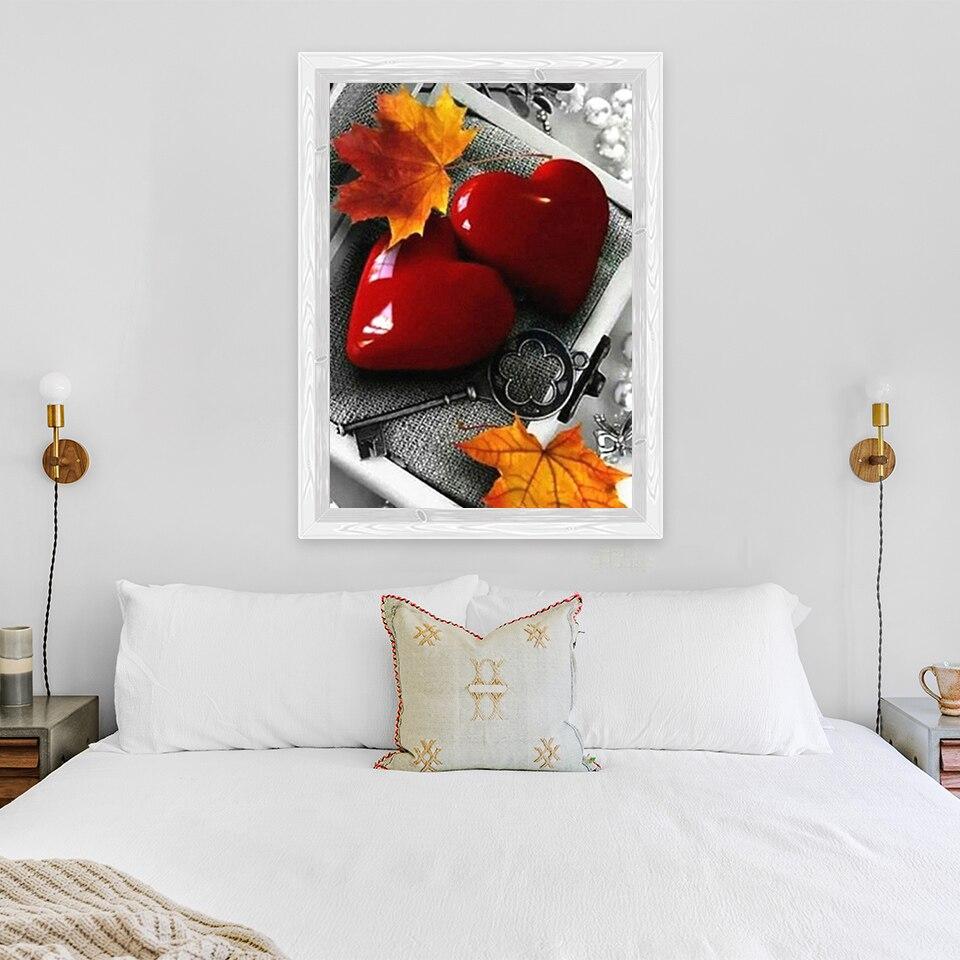 5D DIY Diamond Painting Orchid Scenery Flower Pictures Diamond Embroidery Full Round Rhinestones Crafts Home Decor Gift