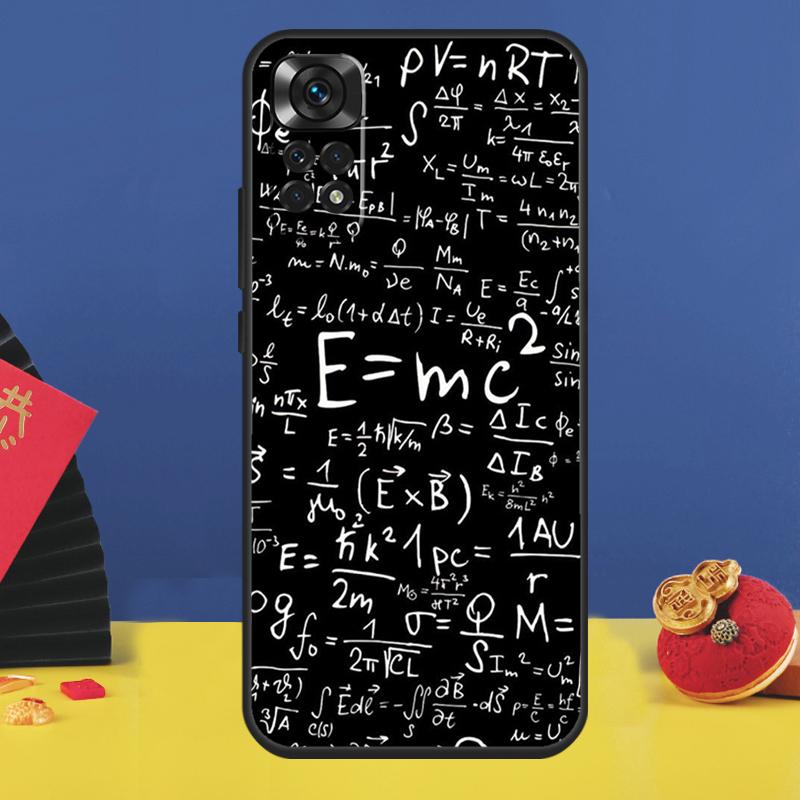 Math Science Physics Formulas Case For Xiaomi Redmi Note 11 10 12 13 14 Pro 10S 11S 12S Redmi 15 14C 10C 12C 13C 15C Cover