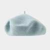 Solid Color Wool Beret Girls Winter Versatile Bud Hat Japanese Literary and Retro Painter Hat