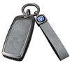 Changan 2019-2018 Metal Key Cover: Full Leather Wrap with Buckle for Keshang and Kesai Car Remotes