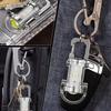 1 PCS USB Rechargeable Keychain Flashlights Multifunction COB Work Light Emergency Keychain Light for Walking Searching Hiking