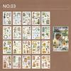 Mr.paper 4 Style 20 Pcs/pack Noble Girl Sticker Book and Paper DIY Material with Retro Style.