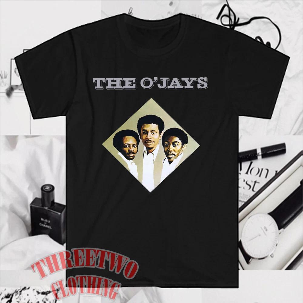 The O Jays Men s Black Size S to 5XL L