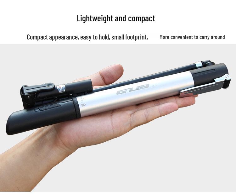 GUB P002 Portable Bike Pump & Ball Inflator P003 Repair Tool Single Cylinder P002