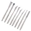 8pcs Stainless Steel Foot File Dead Skin Horny Remover Foot Callus Shaver Pedicure Tool Set