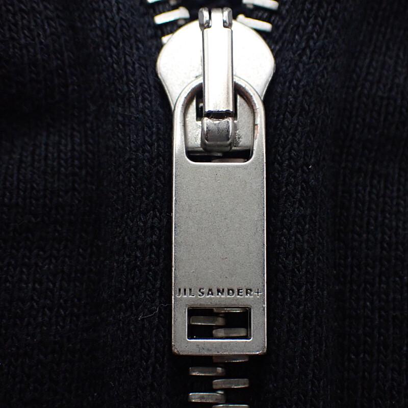 JIL SANDER  J47HG0101 L Parker black cotton mens