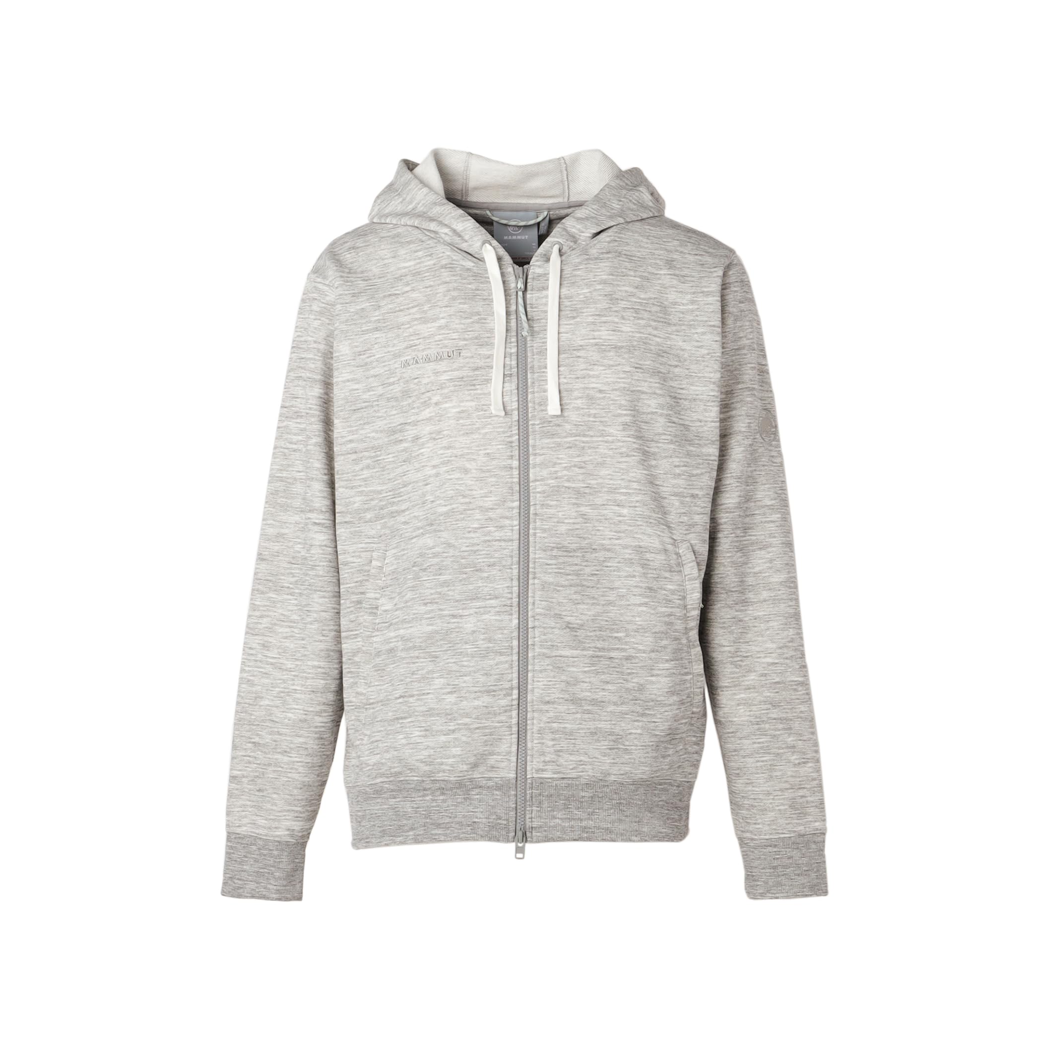 

Mammut Essential Light ML Hooded Jacket CE AF Men, 1014-07070, platinum melange, Asian fit.