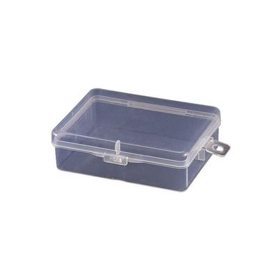 Boîte de rangement transparente anti-poussière pour bijoux avec couvercle pour boucles d'oreilles et bagues