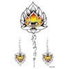 High Quality Waterproof Women's Sexy Flower Animal Tribal Temporary Body Art Tattoos Tattoo Stickers