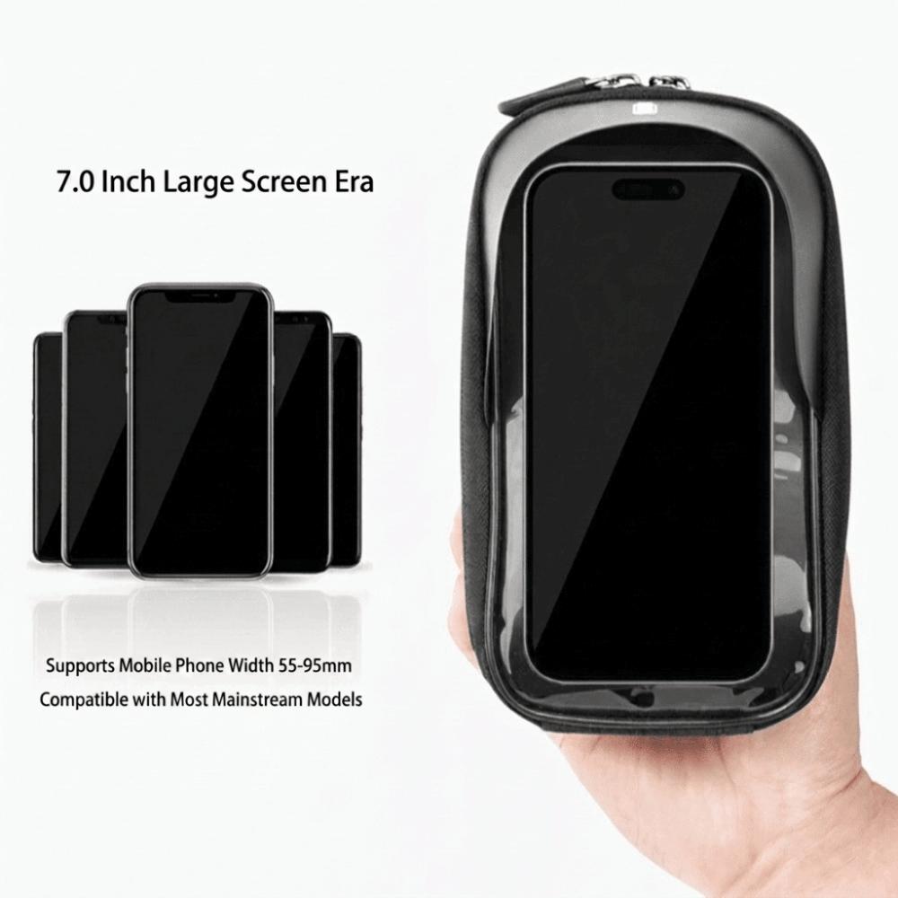 Sun Visor Handlebar Phone Holder Bag Waterproof Cycling Bag  Mountain Biking