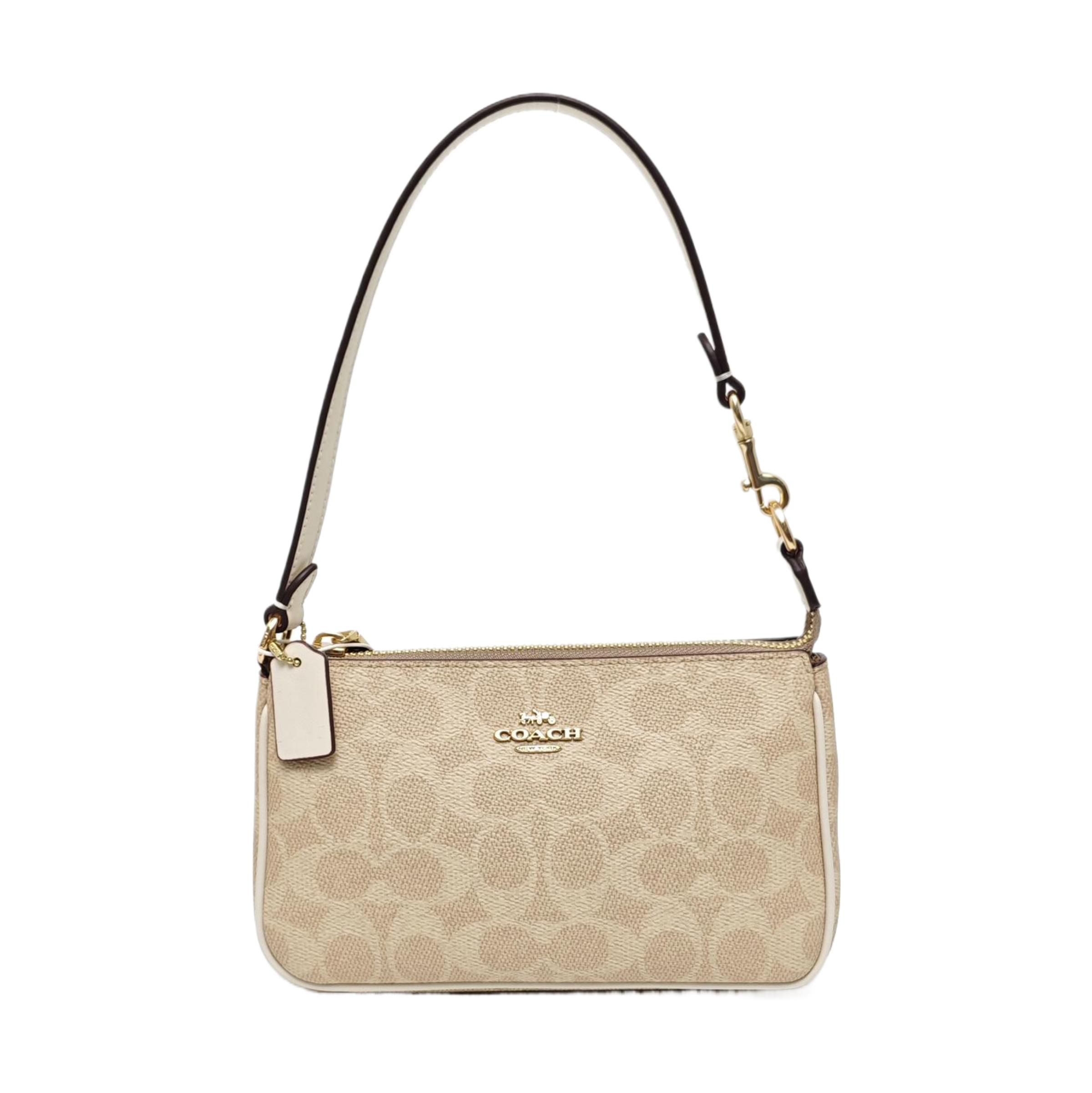 [Pre-Owned] Nolita 19 Classic Monogram Print Zipper Coated Canvas Shoulder Tote Bag Small - Unused #11BCH9O ONE SIZE