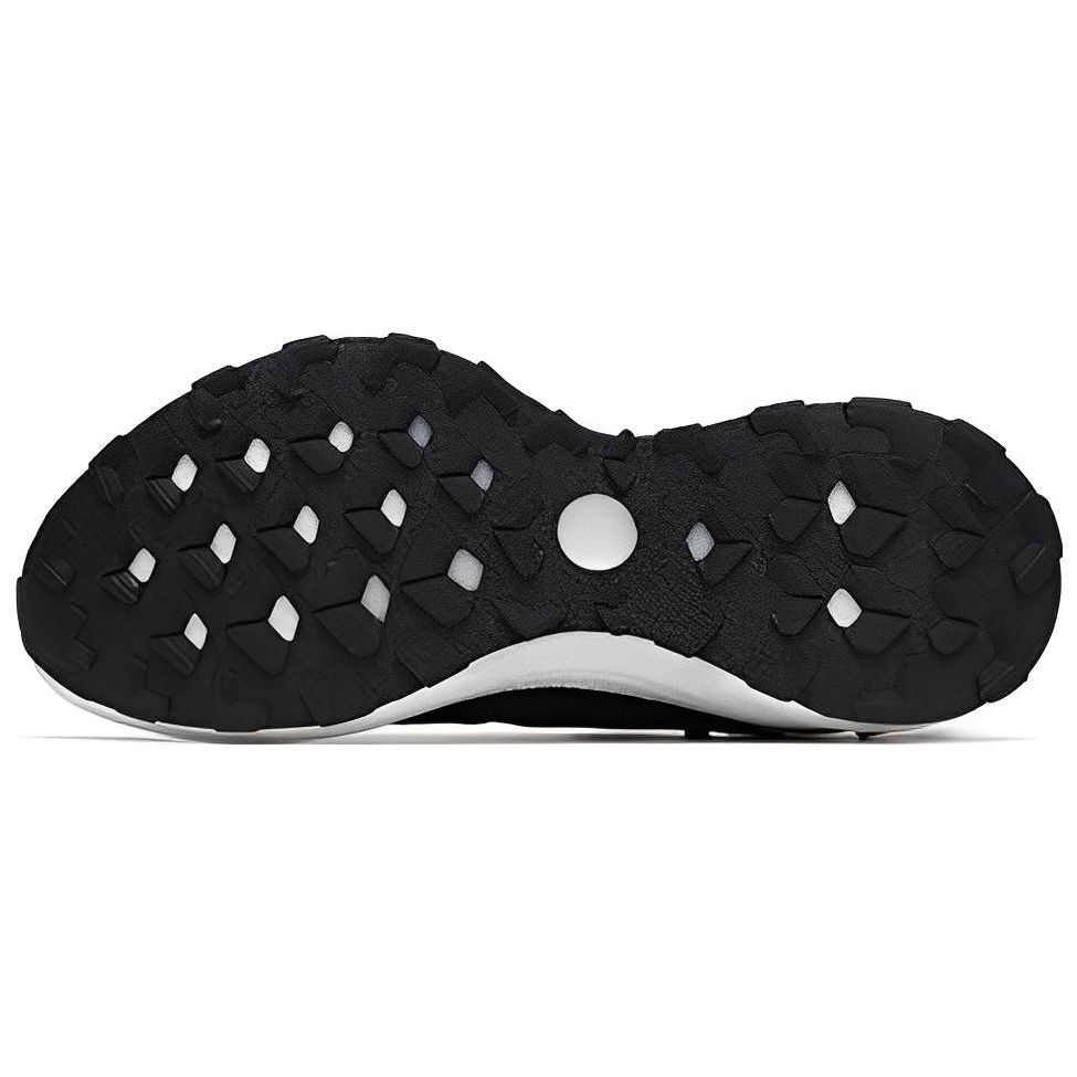 Anta 3.0 Nitrogen Technology Shock Absorption Non-Slip Wear-Resistant Low-Top Running Shoes Women Sneaker Black White Silver 122315580-5