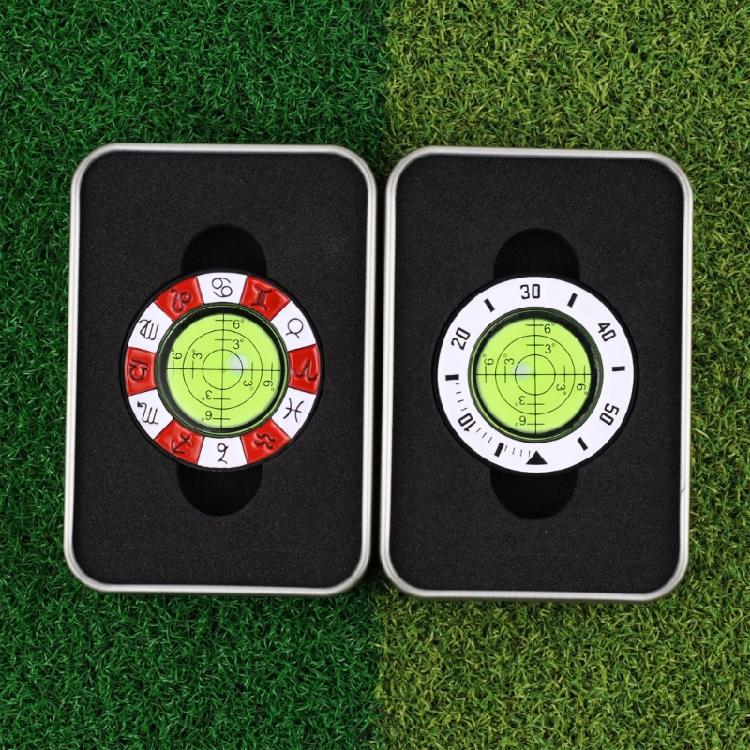 High Precisions Level Reading Ball Marker Detachable Level Reading Golf Hat Clip Marker Green Reading Tool Enduring