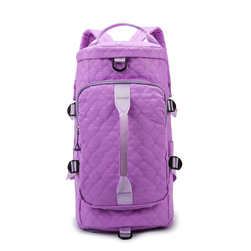 Multifunctional large-capacity fashion and leisure portable shoulder travel bag dry and wet separation sports fitness bag strap shoe compartment