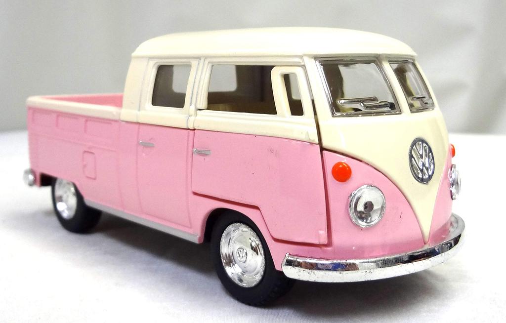 1963 Volkswagen Bus Pickup Pastel Color Pink 134 (Pink)
