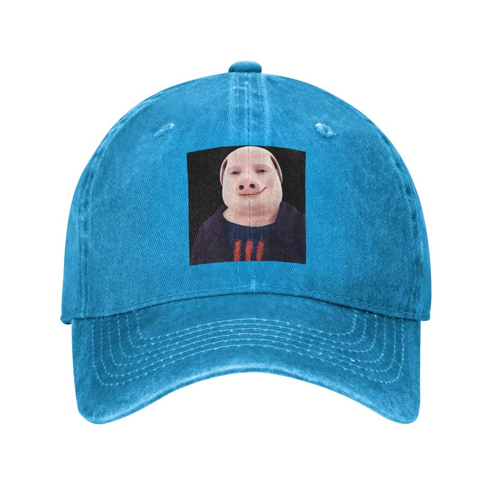 John Pork ruft Jeansmütze Lässige Baseballkappen Verstellbare Mütze Sommer Unisex Baseballkappen
