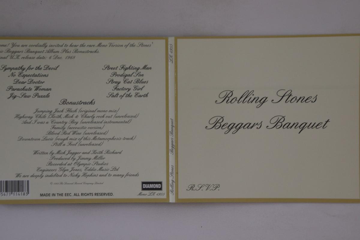 

CD ROLLING STONES - Beggars Banquet LK4955 DECCA UK Rock Used